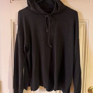 American Eagle Outfitters Black Hoodie Sweater
